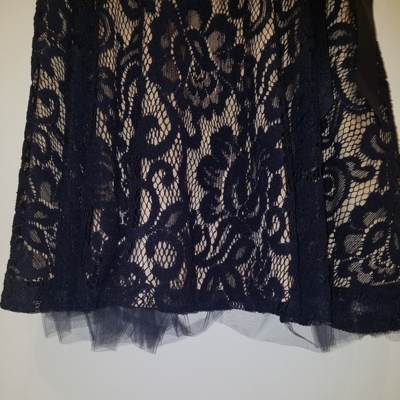 Navy lace dress - Picture 4 of 9